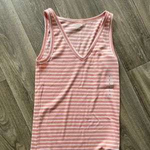 NWT Peach 🍑 Striped Tank Top